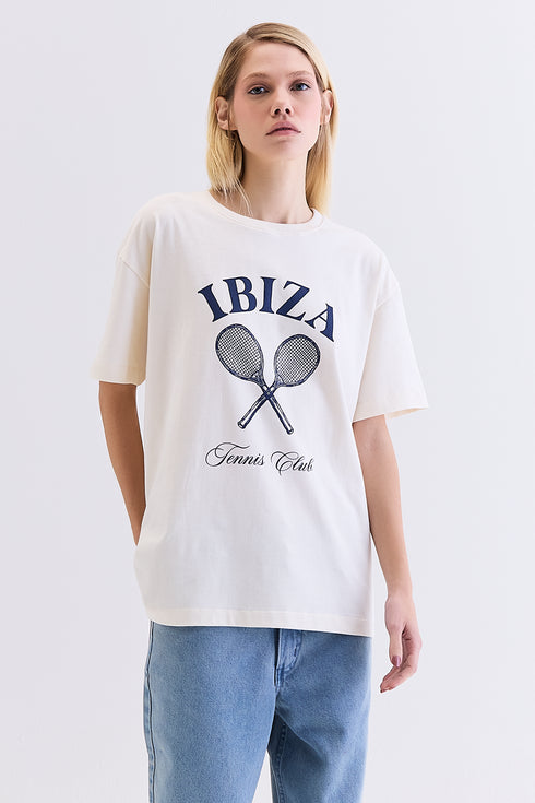 T-SHIRT IBIZA BRANCO