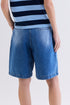 BERMUDA JEANS AZUL MÉDIO