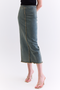 SAIA MIDI JEANS AZUL ESVERDEADO
