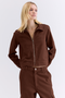 JAQUETA BOMBER SARJA CHOCOLATE