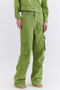 CALÇA CARGO AMPLA VERDE
