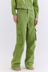 CALÇA CARGO AMPLA VERDE