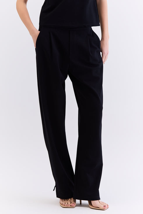 CALÇA MALHA RETA PRETO