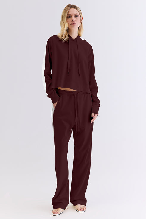 HOODIE FAIXA CHOCOLATE