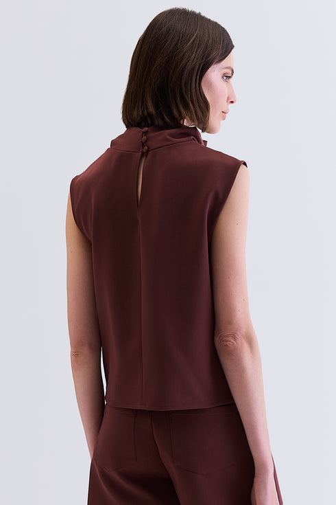 REGATA ALFAIATARIA DEGAGÊ CHOCOLATE