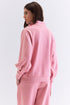 HOODIE GOLA ZIPER ROSA