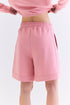 SHORTS RECORTES ROSA