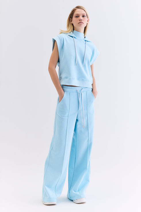 CALÇA PANTALONA NEW WAY AZUL CLARO