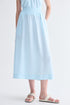 SAIA MIDI AZUL CLARO