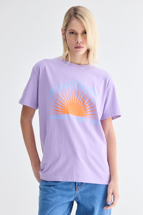 T-SHIRT SAINT TROPEZ LÍLAS
