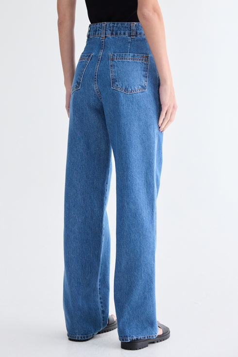 CALÇA JEANS RETA CLÁSSICA