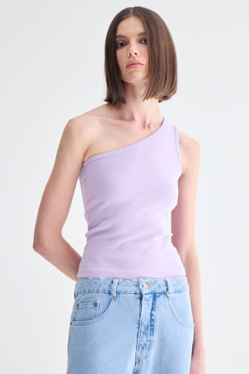 BLUSA OMBRO SÓ LÍLAS