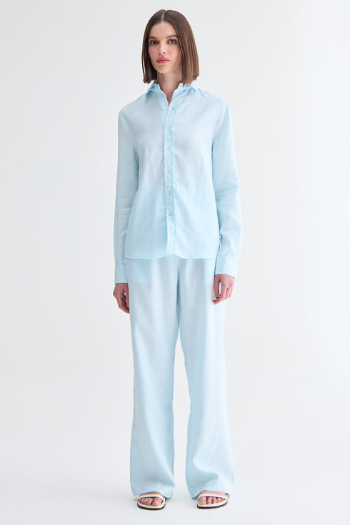 CALÇA ALFAIATARIA AZUL CLARO