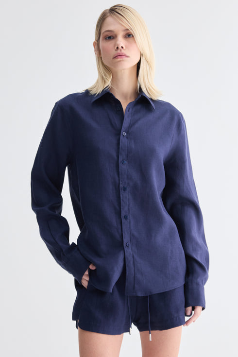 CAMISA OVERSIZED MARINHO