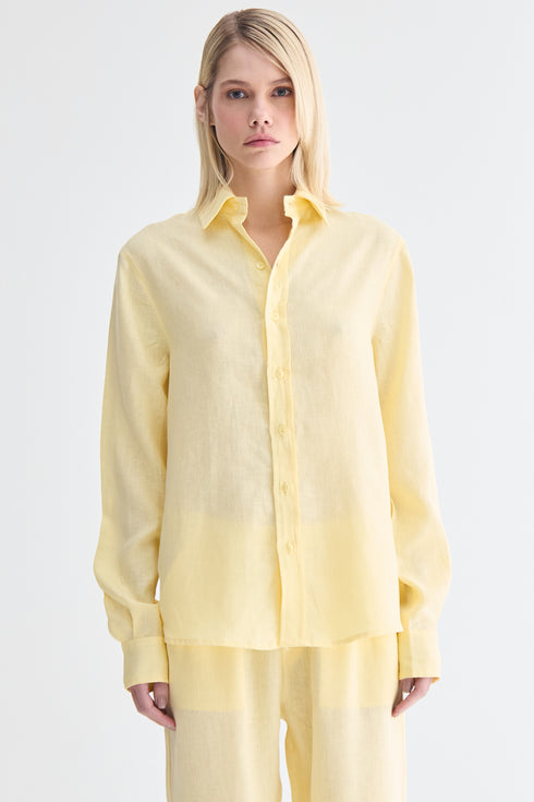 CAMISA OVERSIZED AMARELO