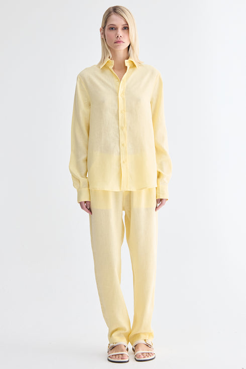 CAMISA OVERSIZED AMARELO