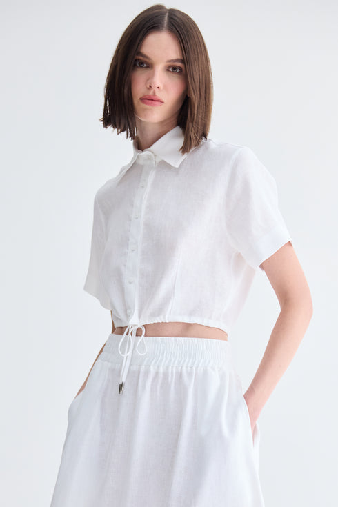 CAMISA AMARRAÇÃO BRANCO