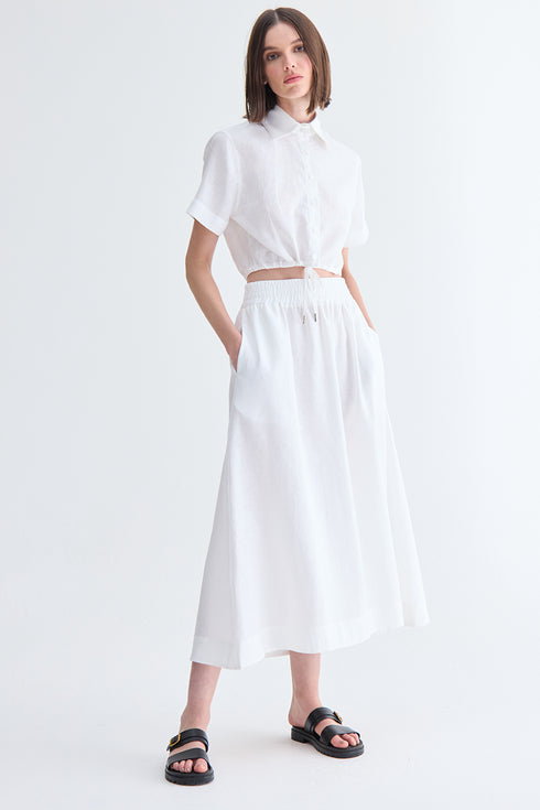 CAMISA AMARRAÇÃO BRANCO