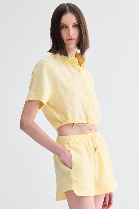 CAMISA AMARRAÇÃO AMARELO