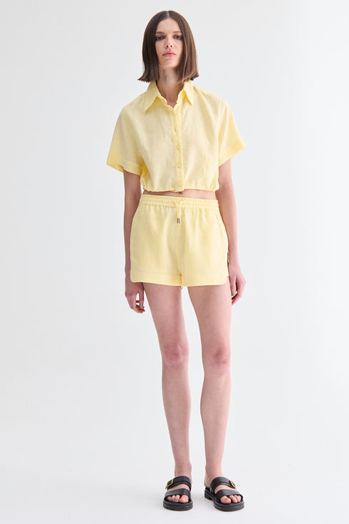 CAMISA AMARRAÇÃO AMARELO