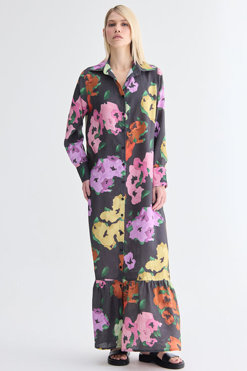 CHEMISE LONGO FLORES