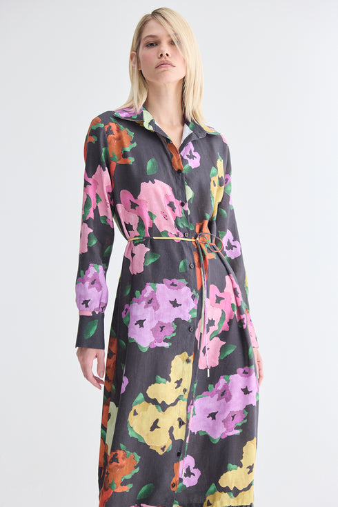 CHEMISE LONGO FLORES