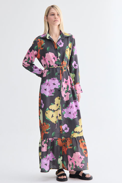 CHEMISE LONGO FLORES