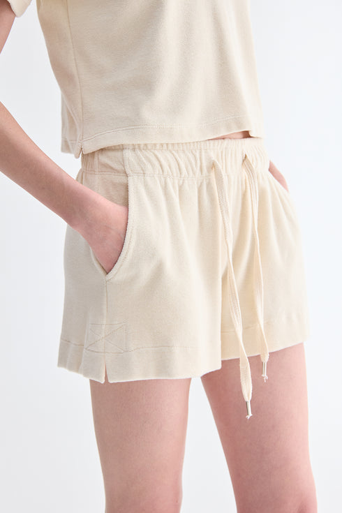 SHORTS RELAXED BEGE
