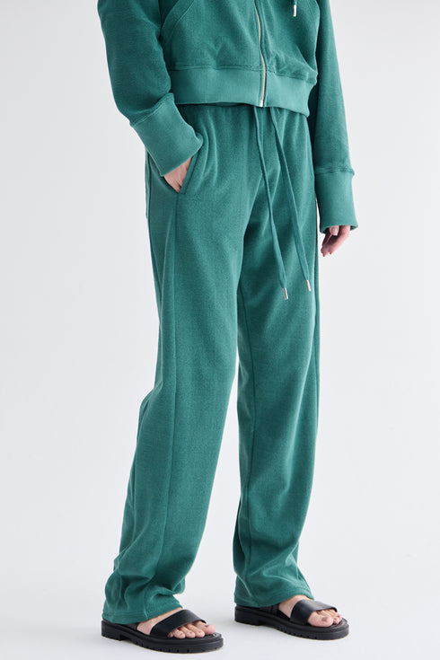 CALÇA RELAXED VERDE ESCURO