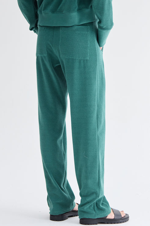 CALÇA RELAXED VERDE ESCURO