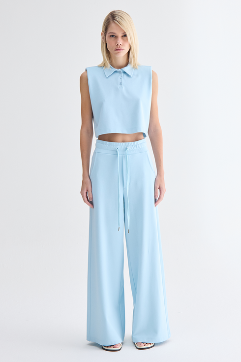 CALÇA PANTALONA AZUL CLARO