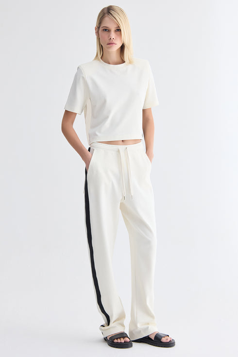 T-SHIRT FAIXA OFF WHITE