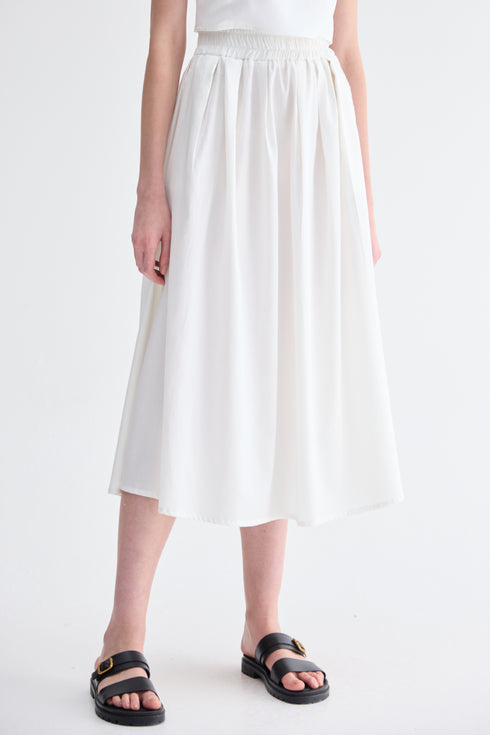 SAIA MIDI FRANZIDA OFF WHITE