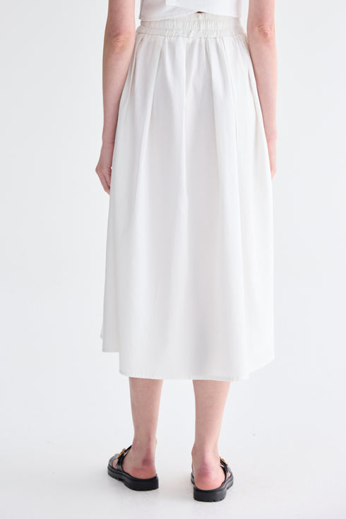 SAIA MIDI FRANZIDA OFF WHITE