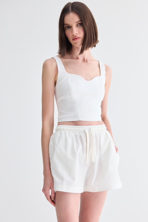 SHORTS AMARRAÇÃO OFF WHITE