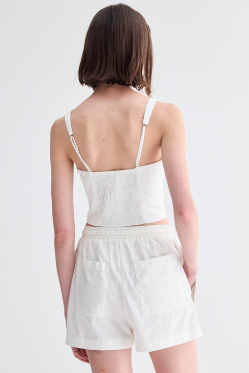 SHORTS AMARRAÇÃO OFF WHITE