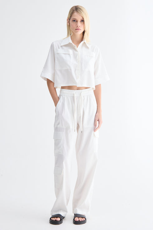 CALÇA AMARRAÇÃO OFF WHITE