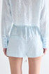 SHORTS BORDADO AZUL CLARO
