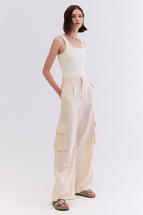 REGATA DECOTE CANELADO OFF WHITE