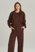JAQUETA BOMBER MARROM