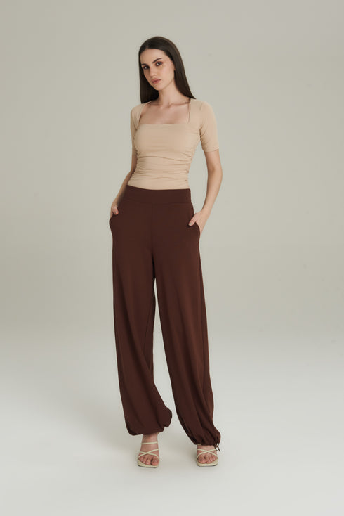 CALÇA PANTALONA MARROM