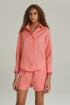 CAMISA LINHO BICOLOR ROSA