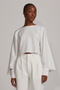BLUSA AMPLA OFF WHITE