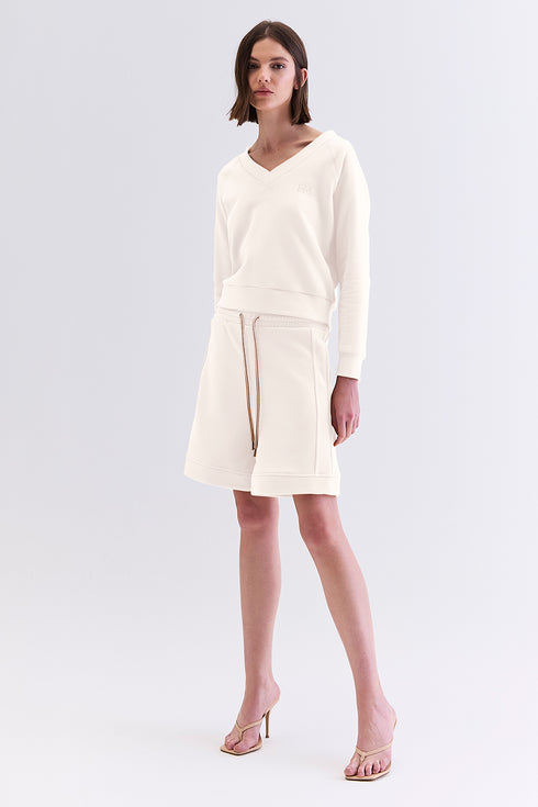 SHORTS RECORTES NATURAL