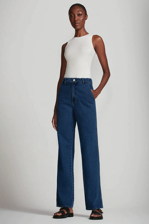 CALÇA JEANS RETA BRUT