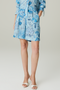 SHORTS FLORAL AZUL
