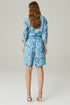 SHORTS FLORAL AZUL