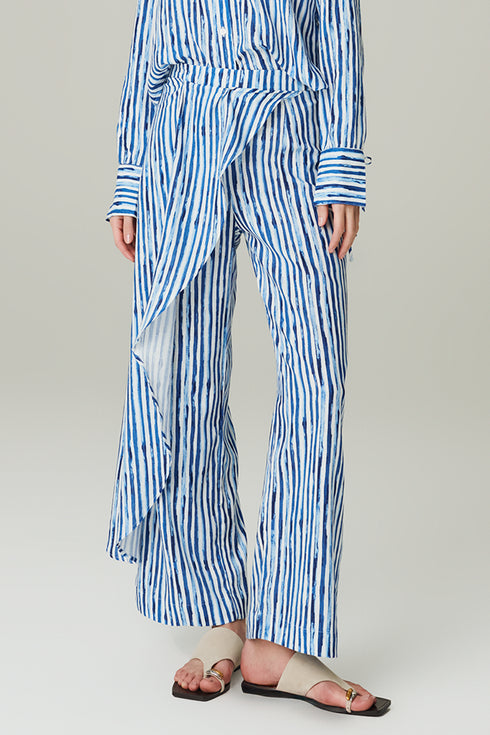 CALCA LINHO LISTRADA AQUARELA