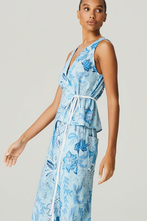 REGATA ENVELOPE ESTAMPADA AZUL