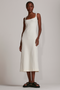 VESTIDO MIDI OFF WHITE